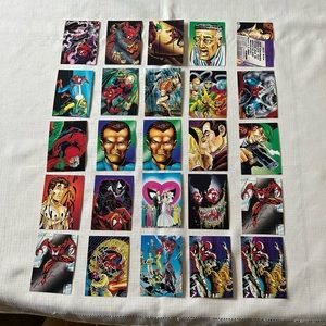30th Anniversary 1962-1992 Spider-Man 2 trading cards